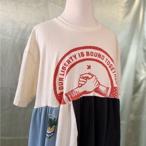 Upcycled Patchwork MIDI Dress